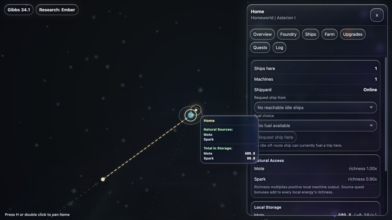 Galactic Foundry gameplay screenshot