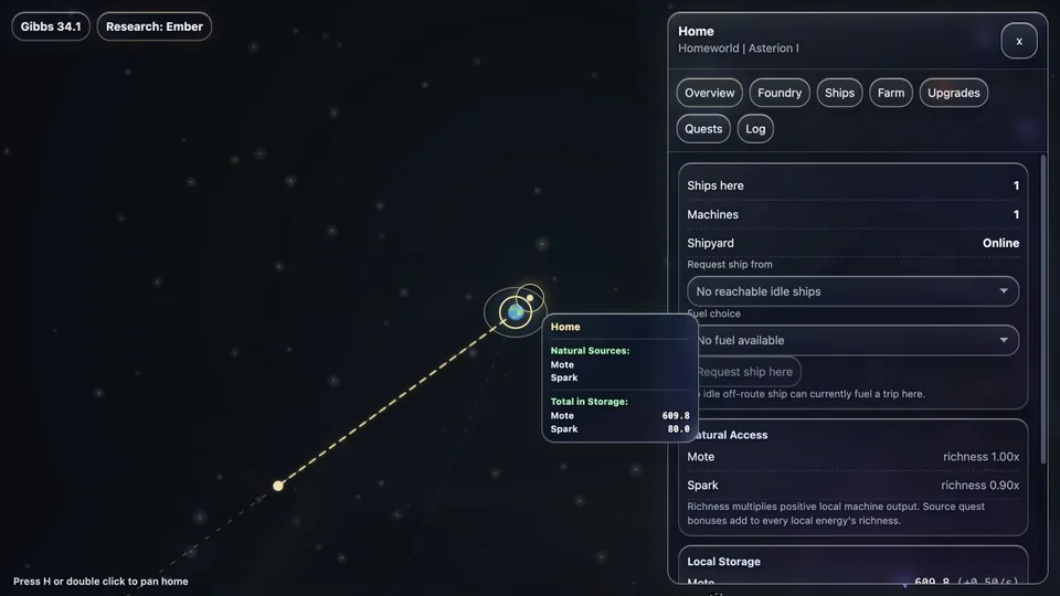 Galactic Foundry gameplay