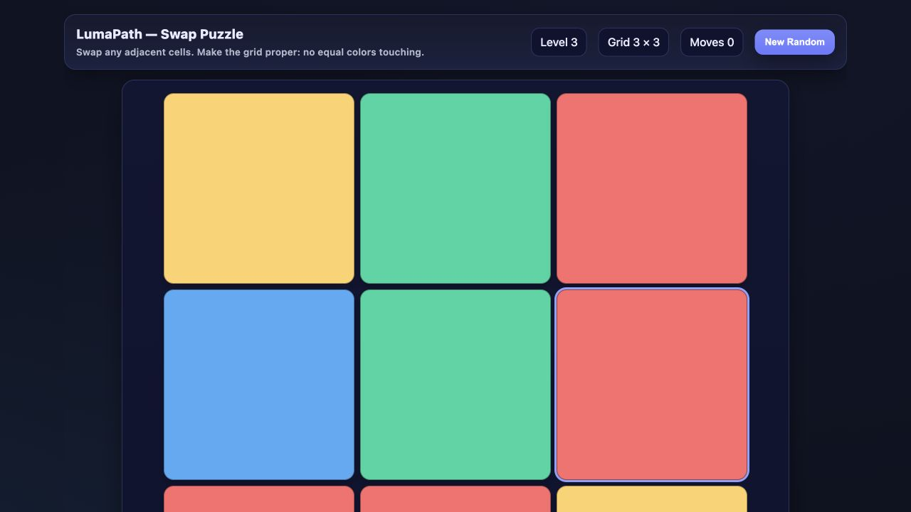 Swap Theorem gameplay screenshot